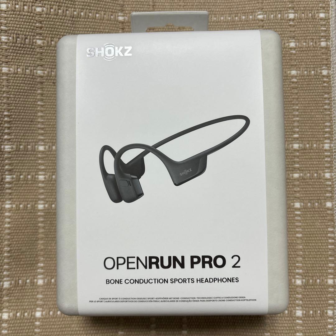 【新品未開封】SHOKZ OPENRUN PRO 2 ブラック