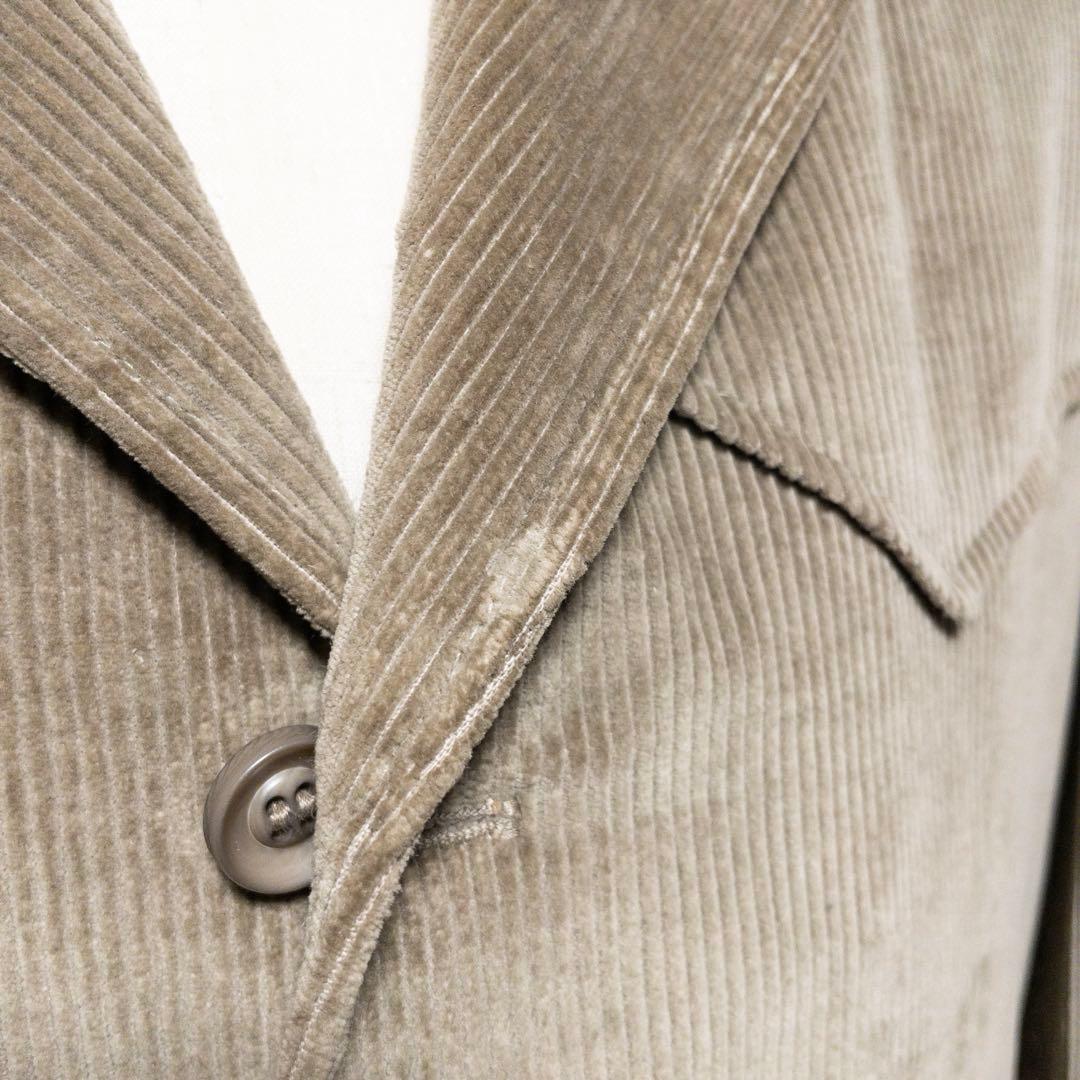 Dunn & Co 70s ヴィンテージ コーデュロイ サファリジャケット