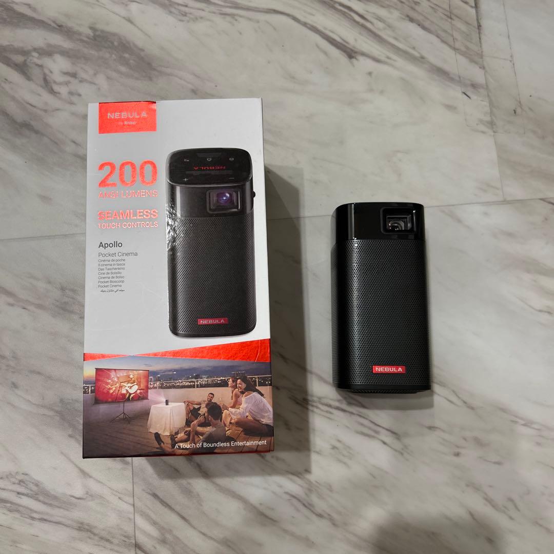 目立つ汚れ無し【NEBULA】 プロジェクター Nebula Apollo