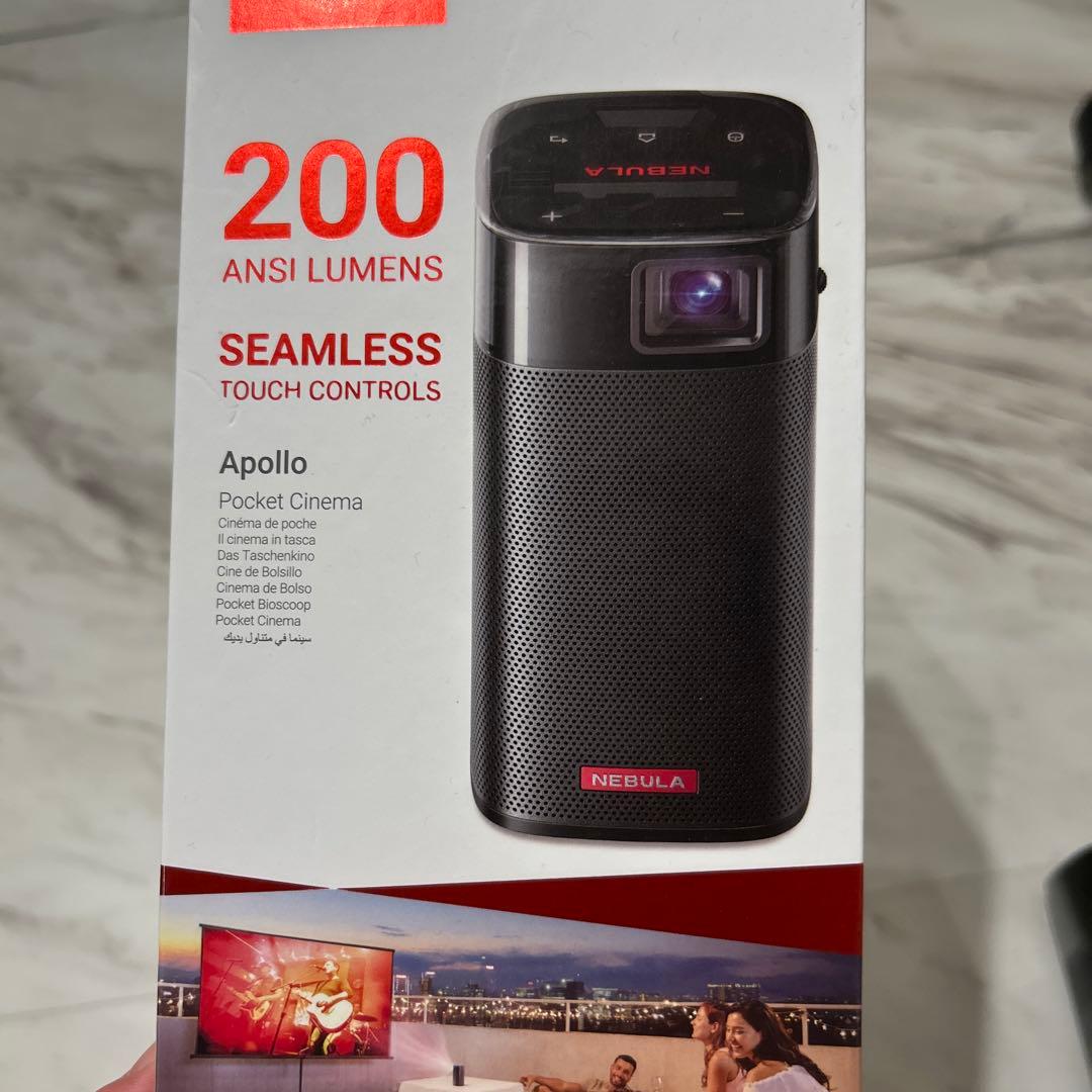 目立つ汚れ無し【NEBULA】 プロジェクター Nebula Apollo