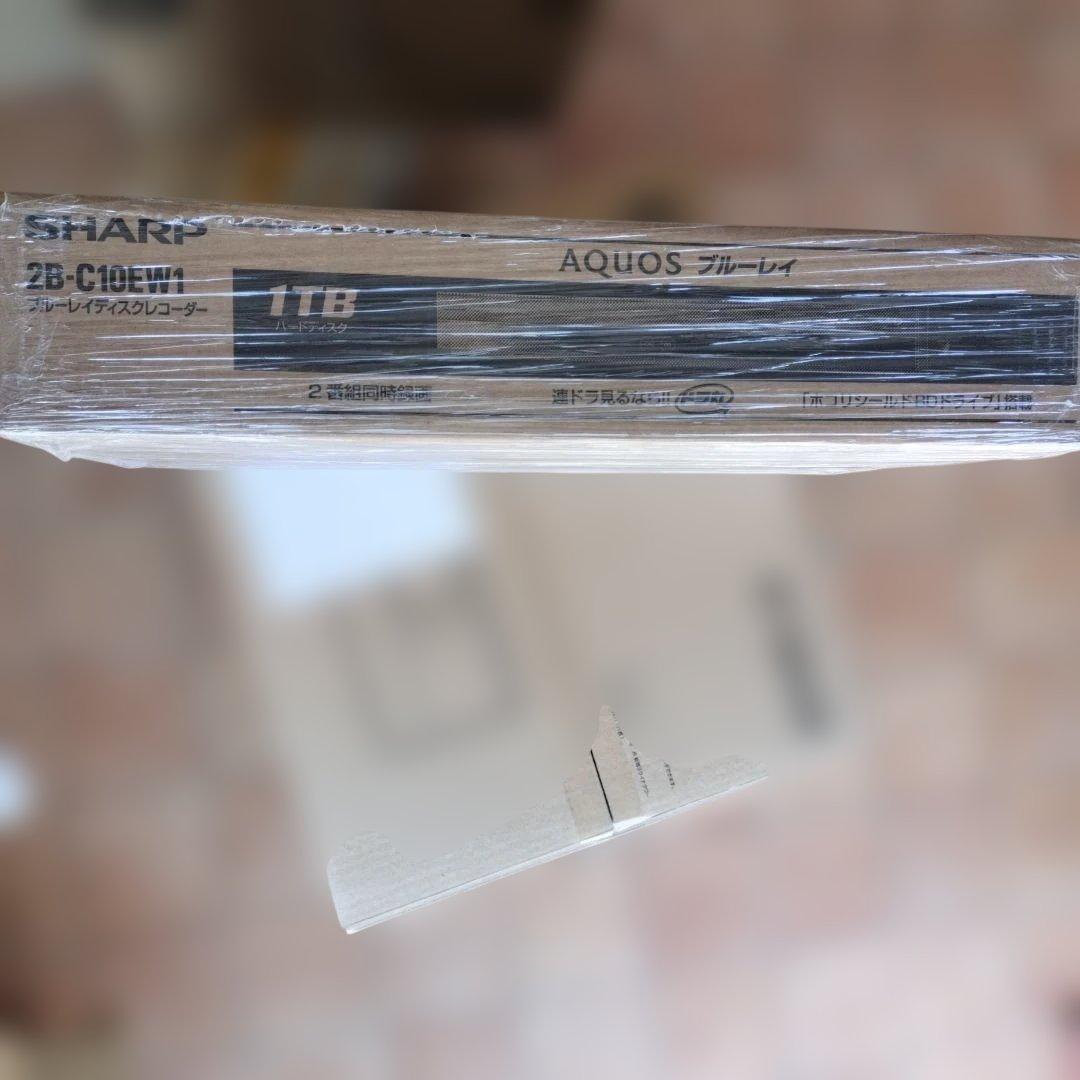 シャープ 1TB 2チューナー ブルーレイレコーダー 2B-C10EW1