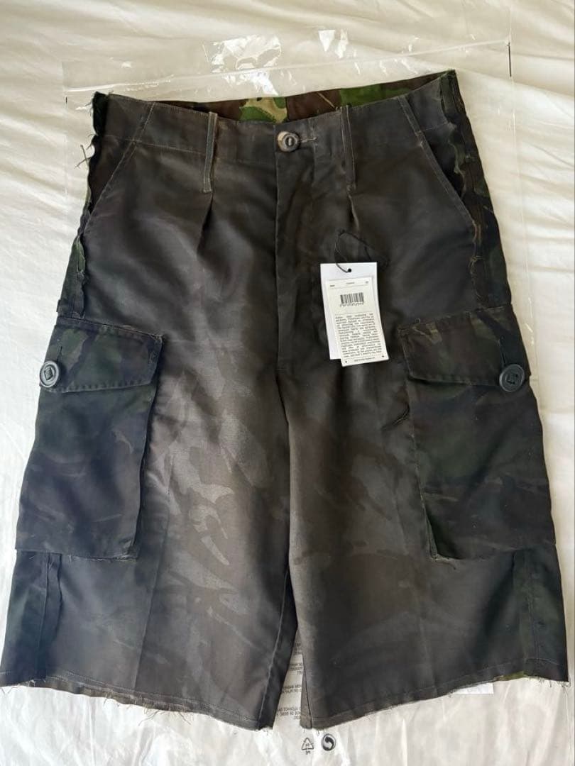 1*3様 PROTOTYPES カーキ New オーバーダイ 迷彩ショートパンツ