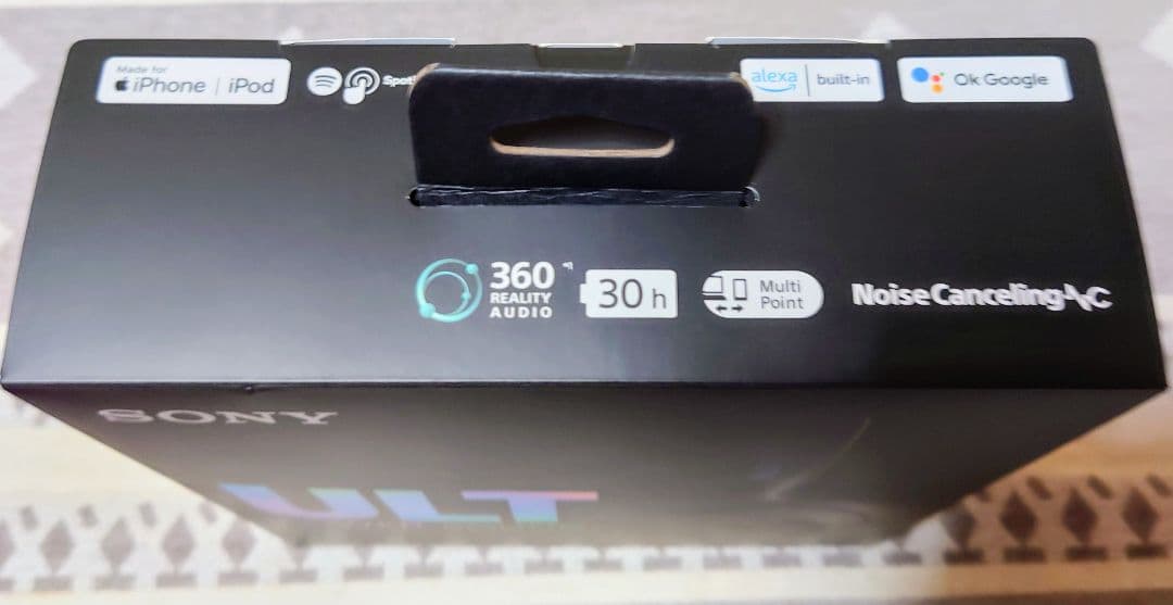 ヘッドホン SONY ULT WEAR BLACK