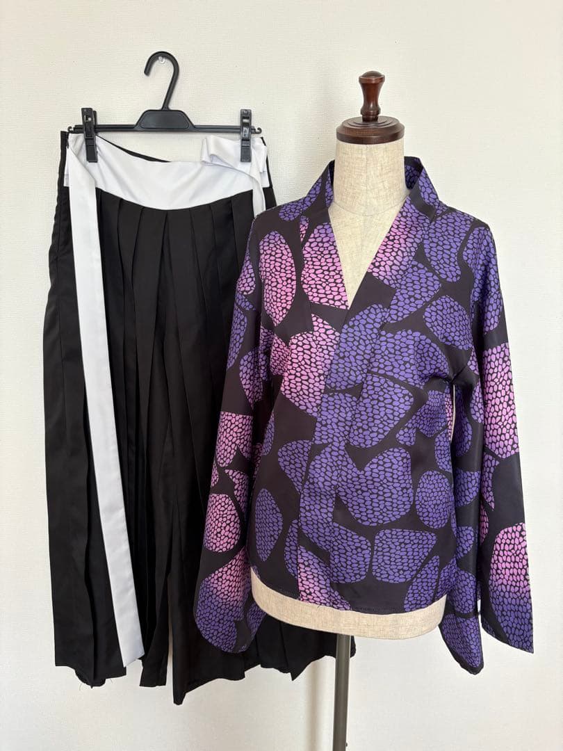 黒死牟　コスプレ衣装　ウィッグ付き