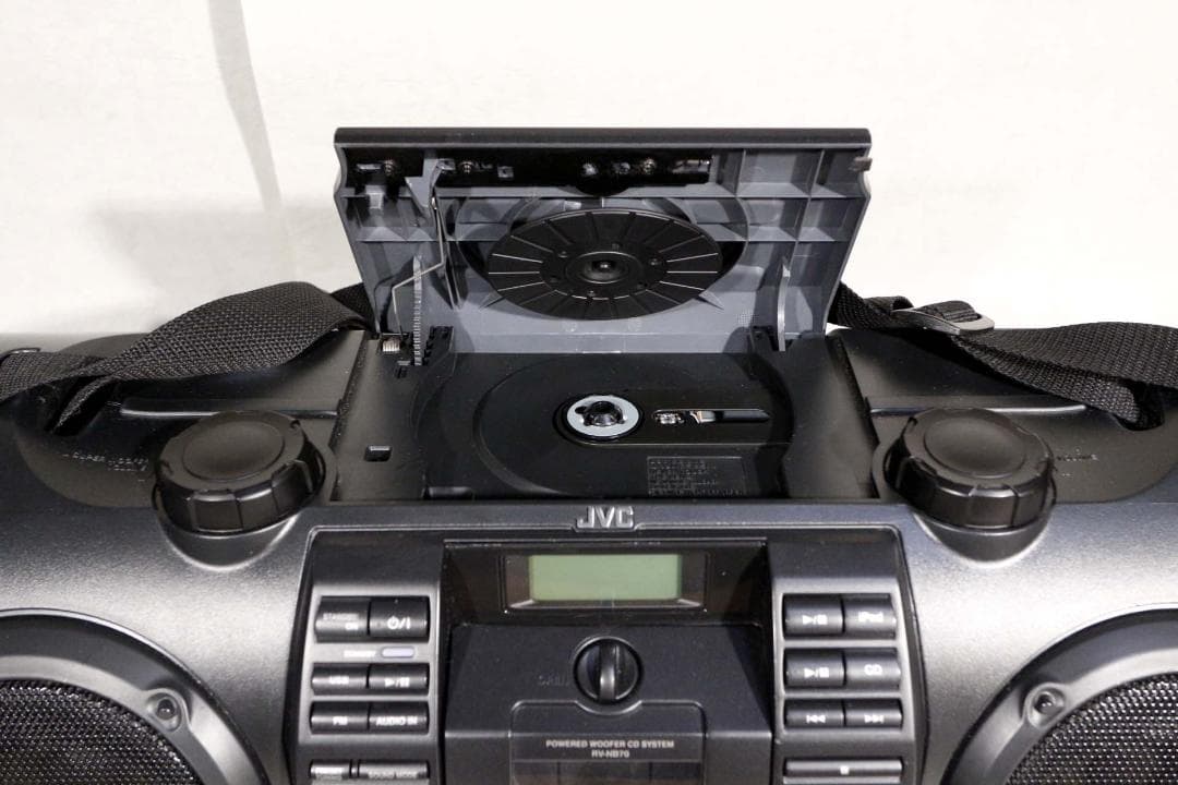 ■JVCケンウッド■パワードウーハーCDシステム RV-NB70-B■難あり
