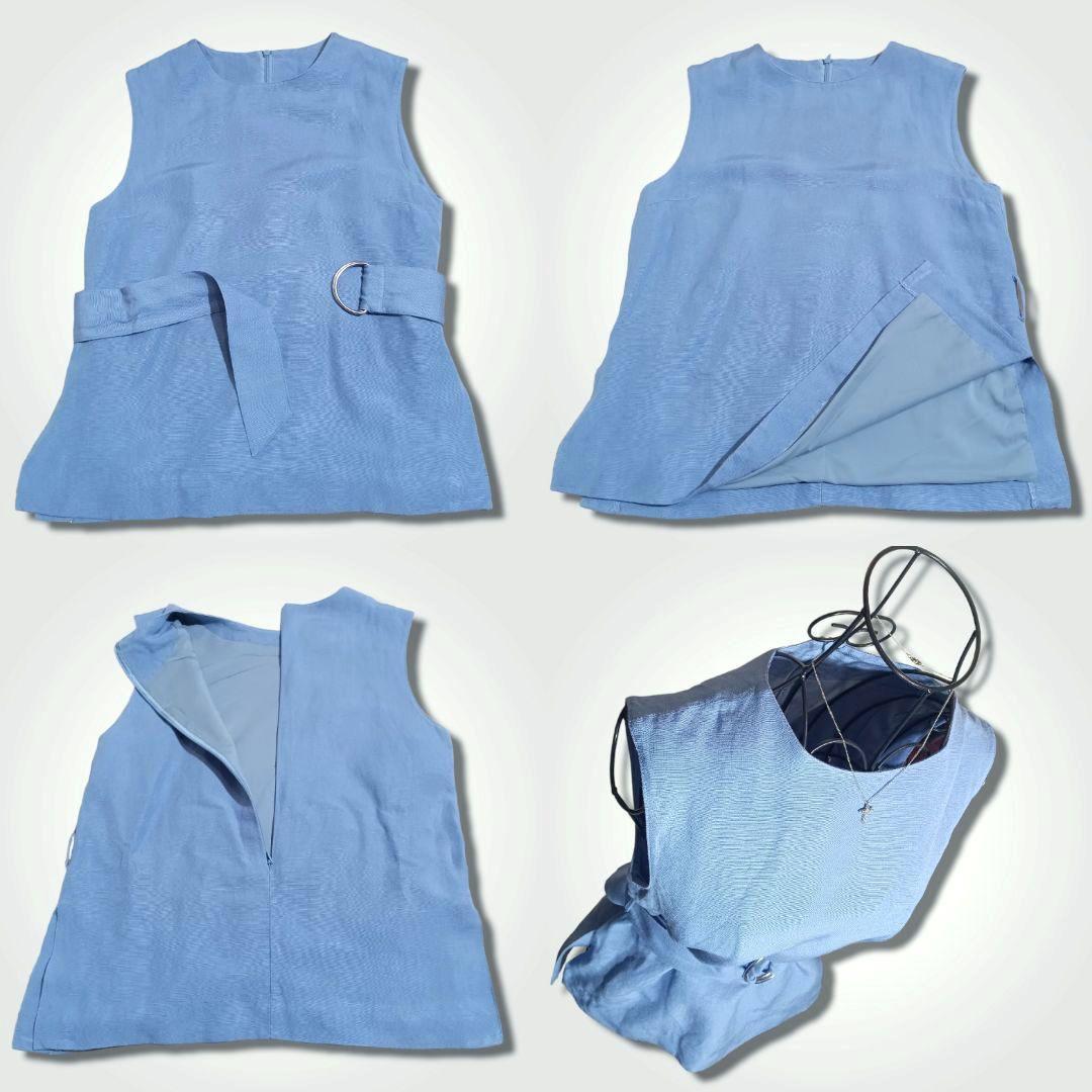 【美品】ミラオーウェン　セットアップ　シアーフェミニンブラウス