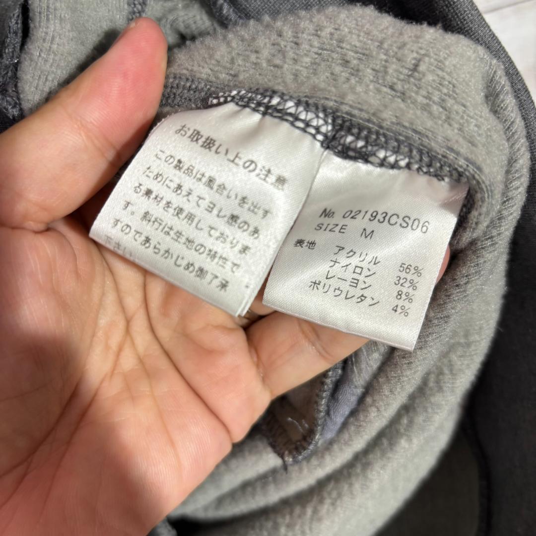 ヒステリックグラマー ヒスガール　ハーフジップ スウェット Mサイズ グレー