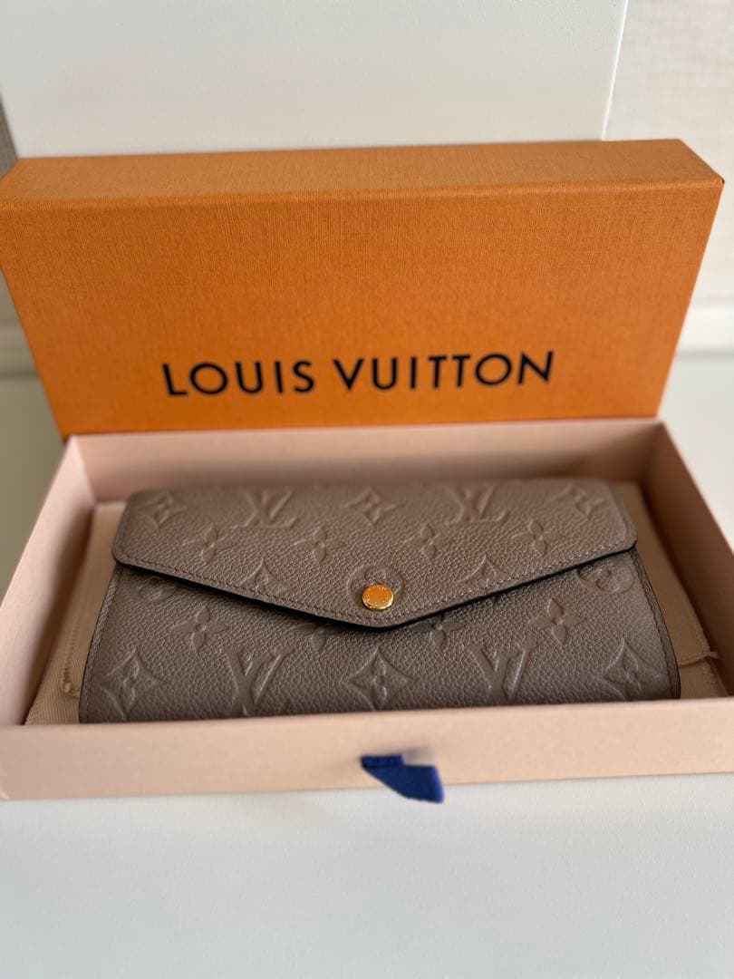 【美品】ルイヴィトン ポルトフォイユ サラ アンプラント