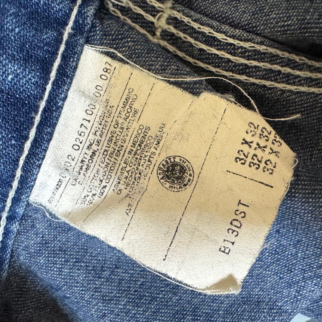 90s 良色　carhartt ペインターパンツ　デニム　濃紺　W32 L32