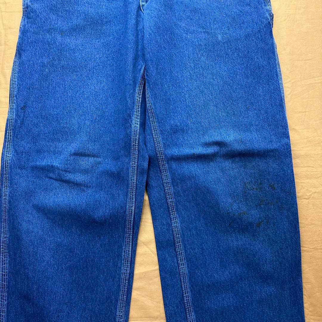 90s 良色　carhartt ペインターパンツ　デニム　濃紺　W32 L32
