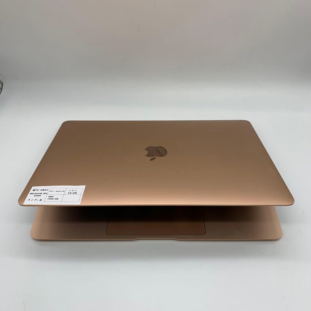 MacBook本体 Macbook Air 2020 Gold | M1-16GB-1000GB