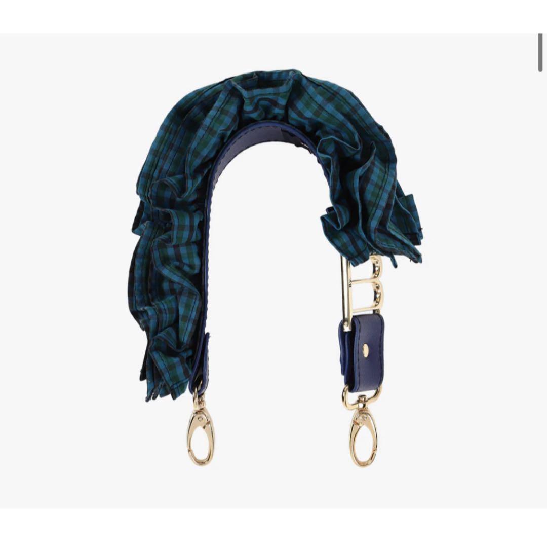 【新品未使用】familiar × Bibiy. HAND STRAP BLUE