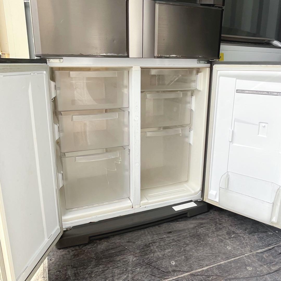 取付無料！完動品！三菱545L スタイリッシュブラウン6ドア冷蔵庫