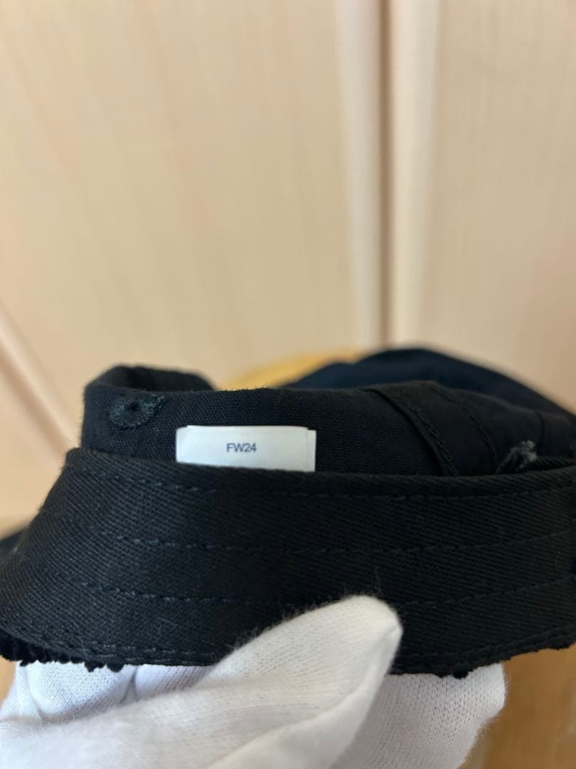 帽子 Supreme Corduroy Camp Cap black 24FW