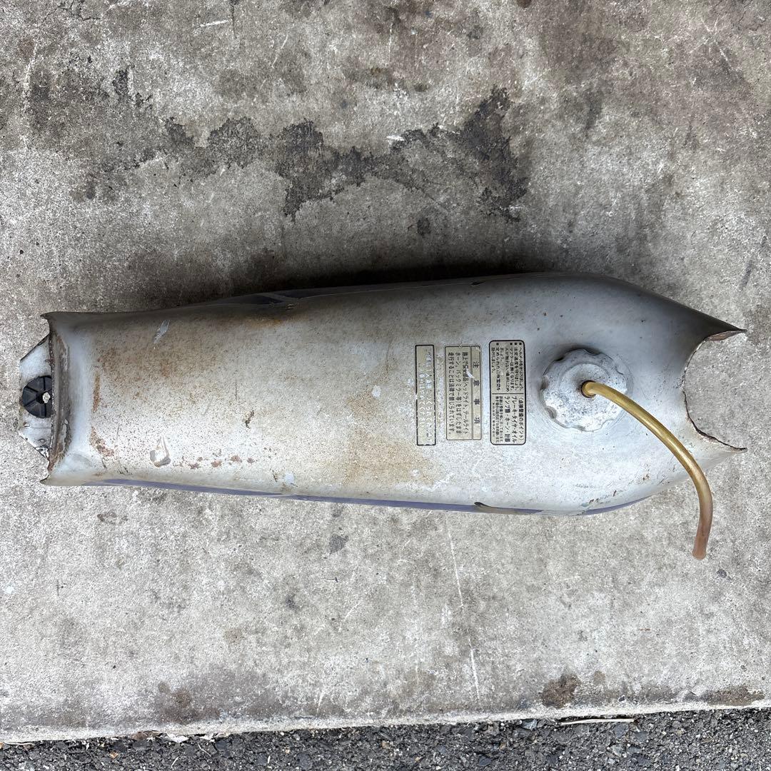 HONDA イーハートーブ ガソリンタンク シルバー/ブルー