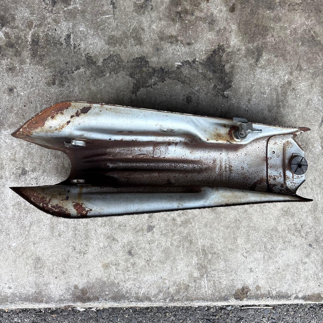 HONDA イーハートーブ ガソリンタンク シルバー/ブルー