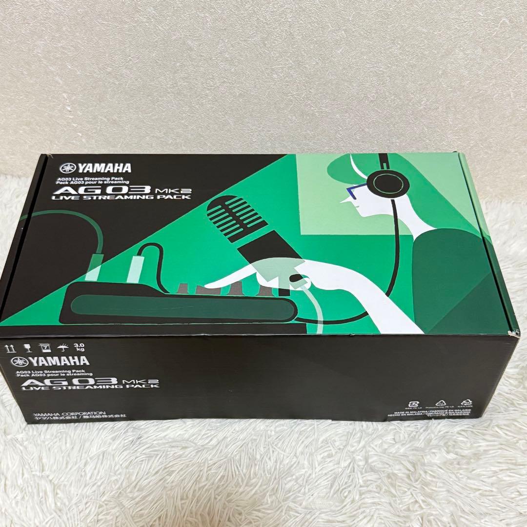 YAMAHA AG03MK2 W LSPK ヤマハ ライブストリーミングパック