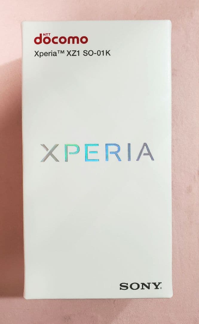 ドコモ Xperia XZ1 SO-01K venus pink 美品
