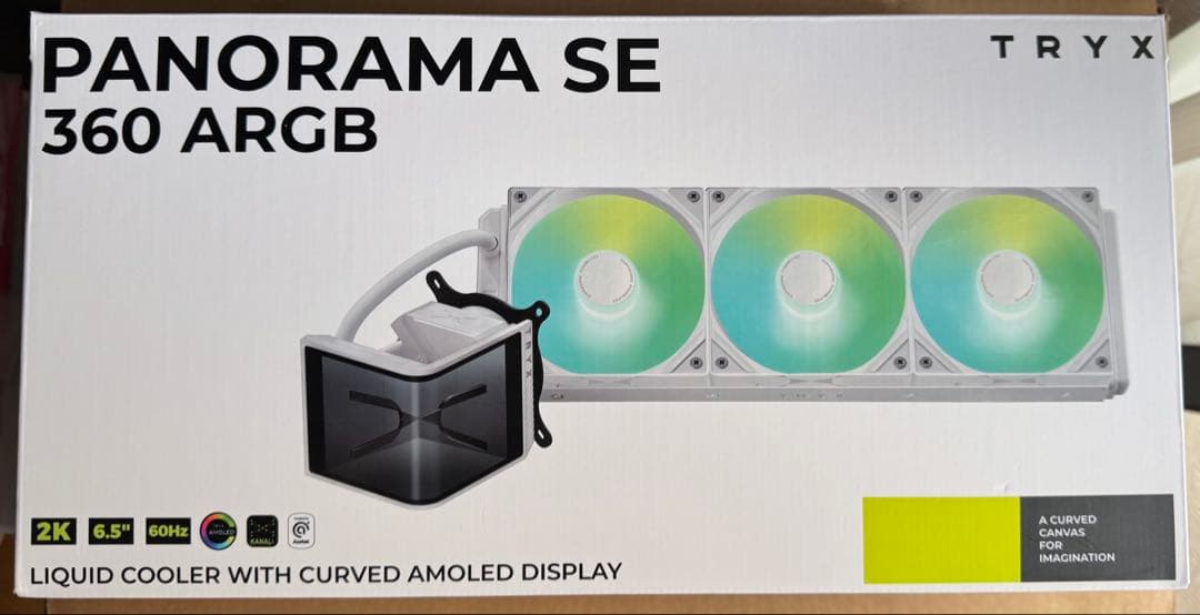 TRYX PANORAMA SE 360 ARGB ホワイト 簡易水冷　クーラー