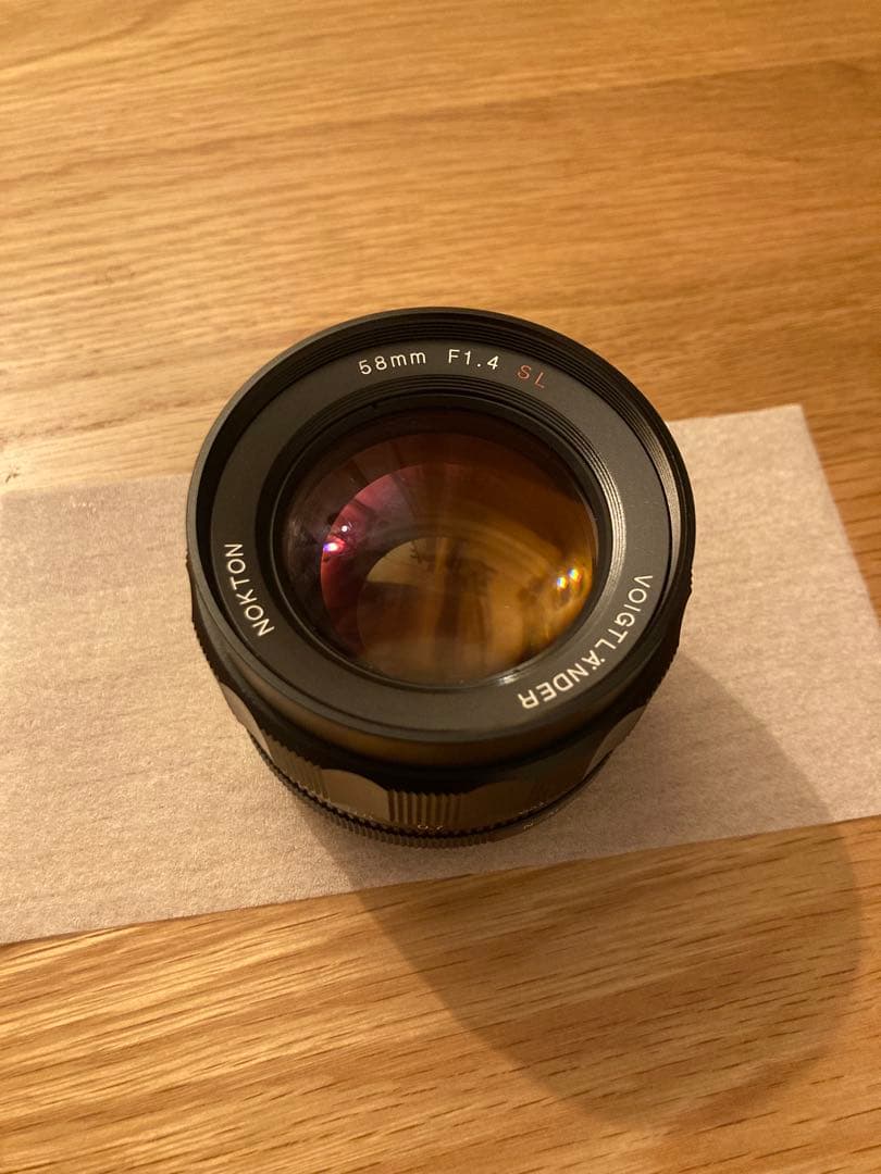 Nokton 58mm F1.4 SL II N + gfxアダプタ