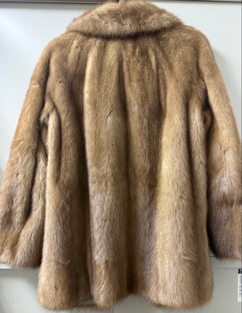 ミンク毛皮コート
