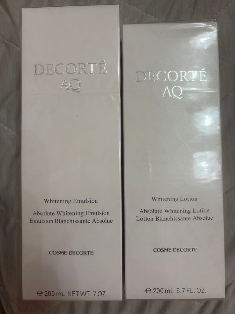 コスメデコルテ AQ ホワイトニングエマルジョン & ローション セット