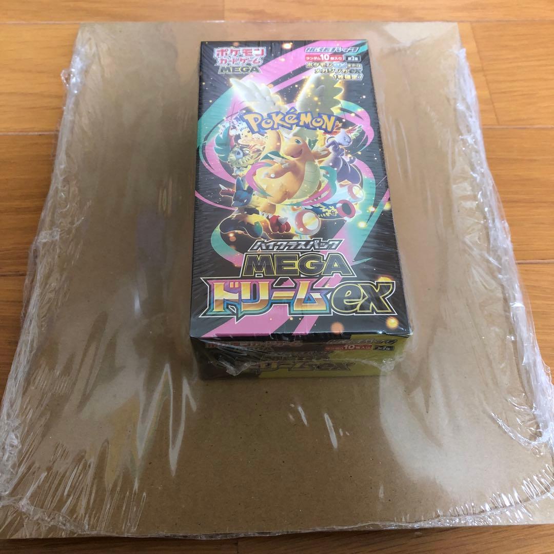 ポケモンカードゲーム megaドリームex 1box シュリンク付き