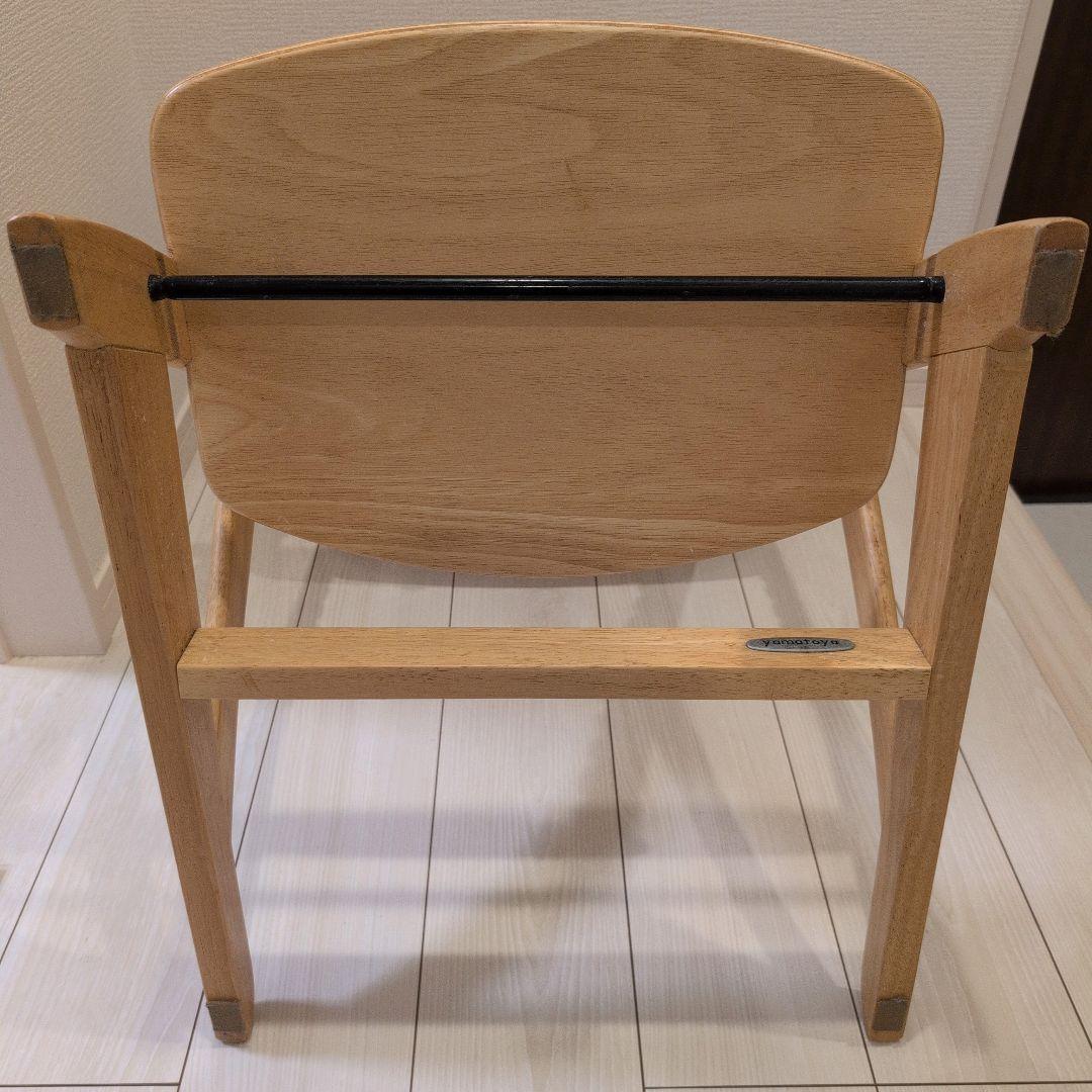 ぺ*ん様 【美品】大和屋　すくすくチェアイーエス　テーブル&ガード付き　ハイチェ