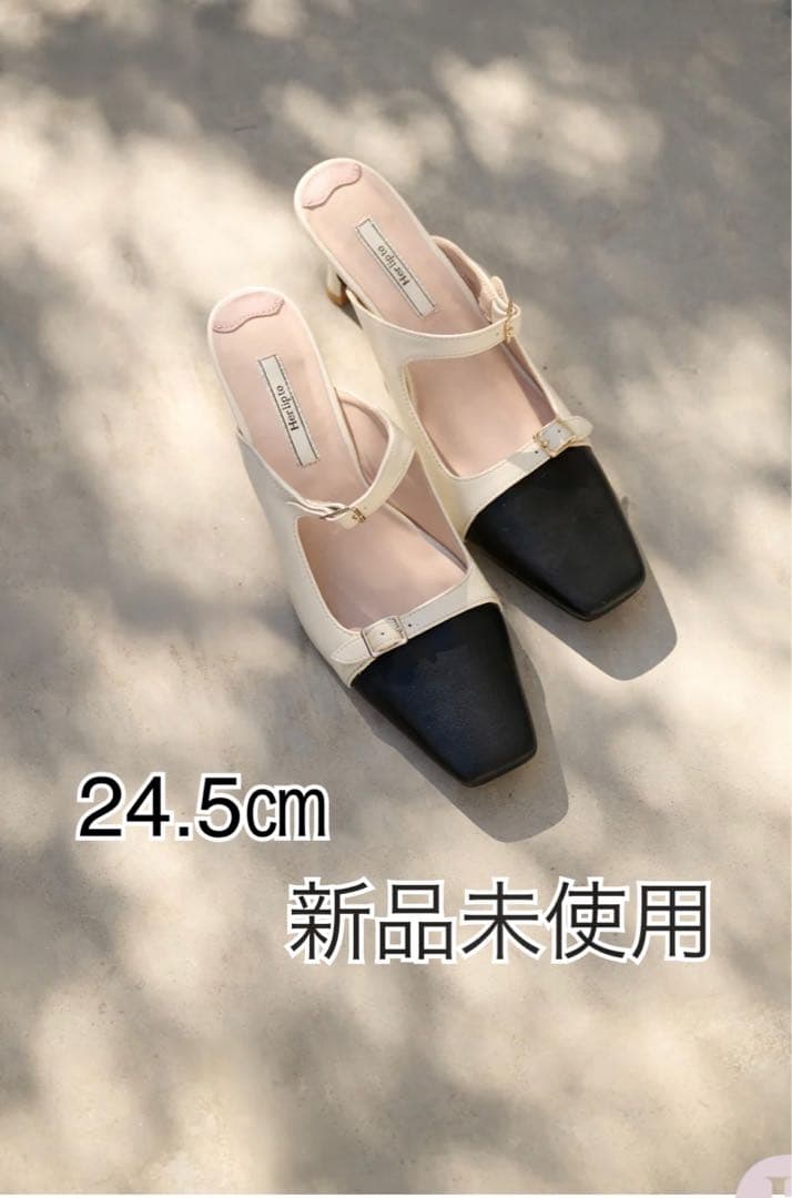 【専用】Mademoiselle Mules サイズ38 24.5㎝