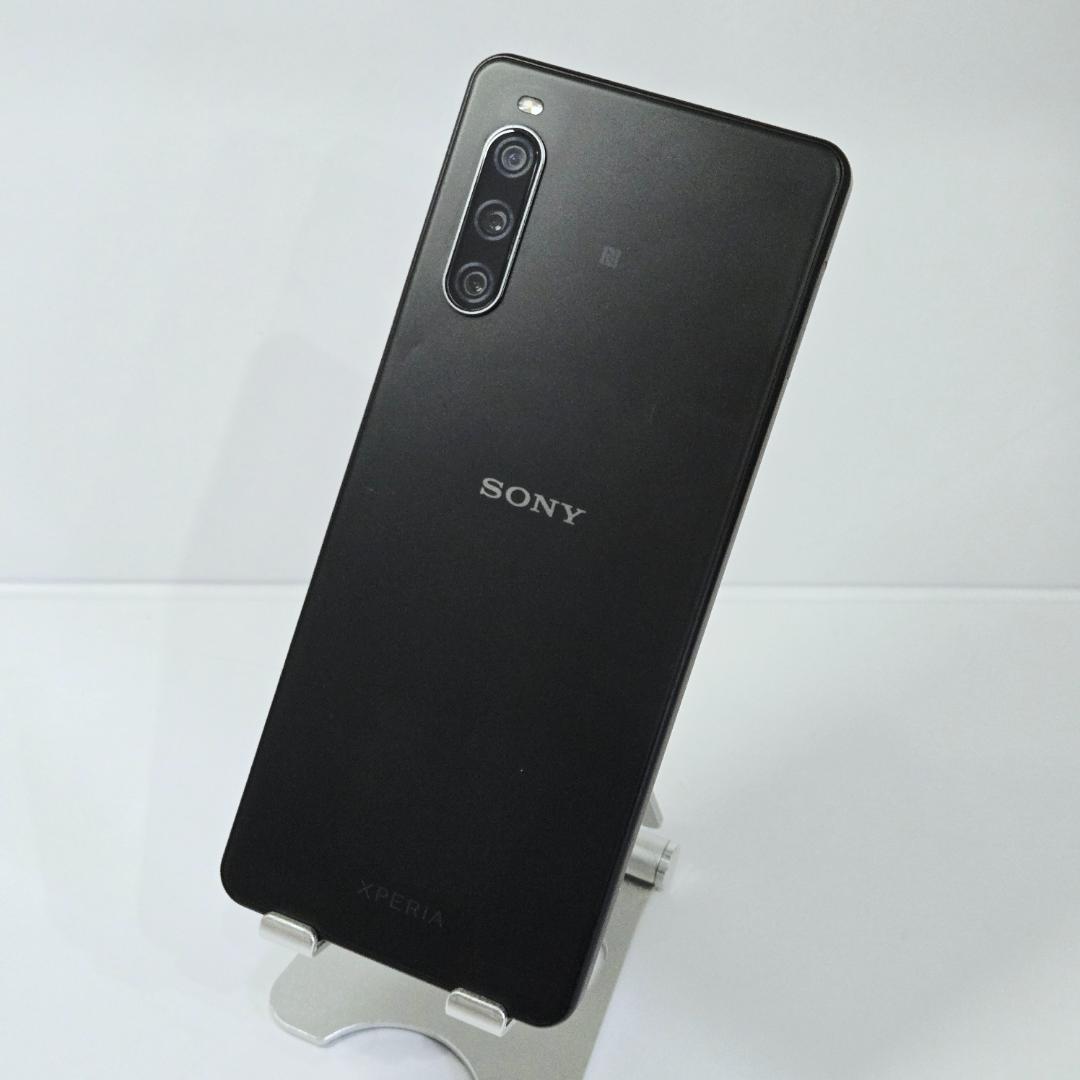 03 Xperia 10 IV ブラック SIMフリー
