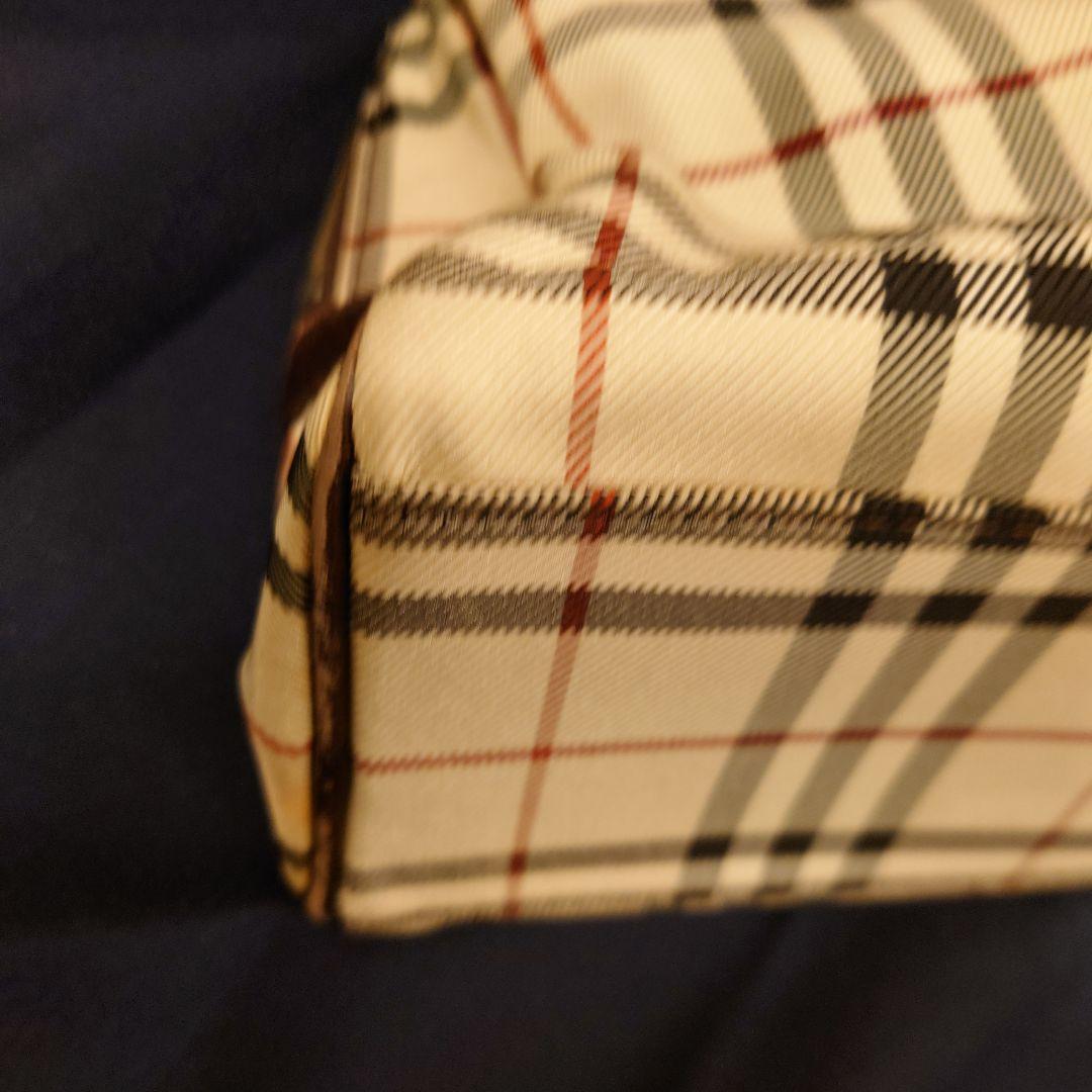 BURBERRY チェック柄ハンドバッグ