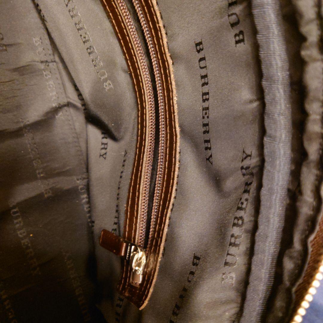 BURBERRY チェック柄ハンドバッグ