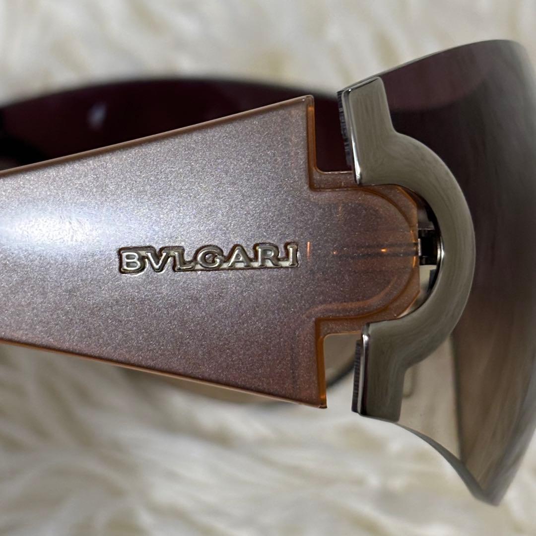 極美品 希少✨BVLGARIブルガリ サングラス リムレス グラデーション