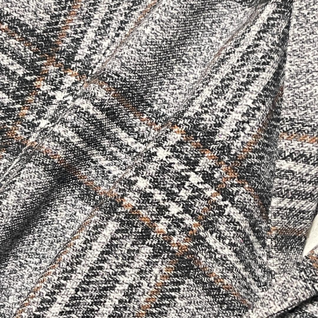 チルコロ テーラードジャケット ストレッチコットン 50 チェック 美品 春秋