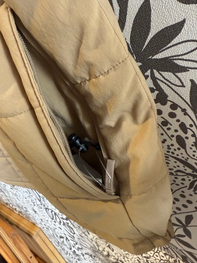 THE NORTH FACE ベージュ キルティングベスト