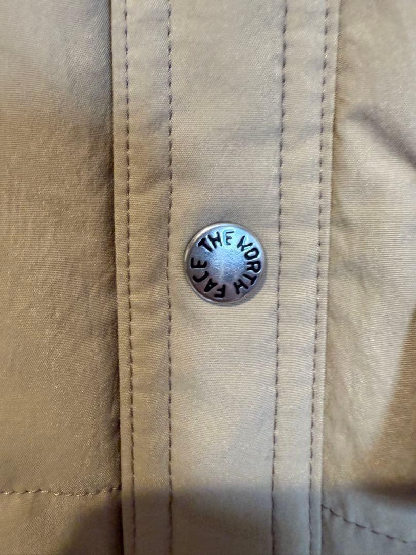 THE NORTH FACE ベージュ キルティングベスト