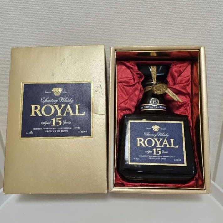 サントリー ローヤル プレミアム  15年 43% ボックス付き