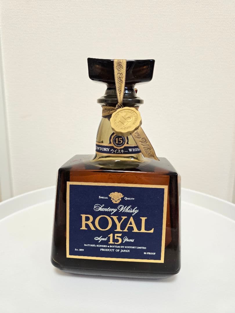 サントリー ローヤル プレミアム  15年 43% ボックス付き
