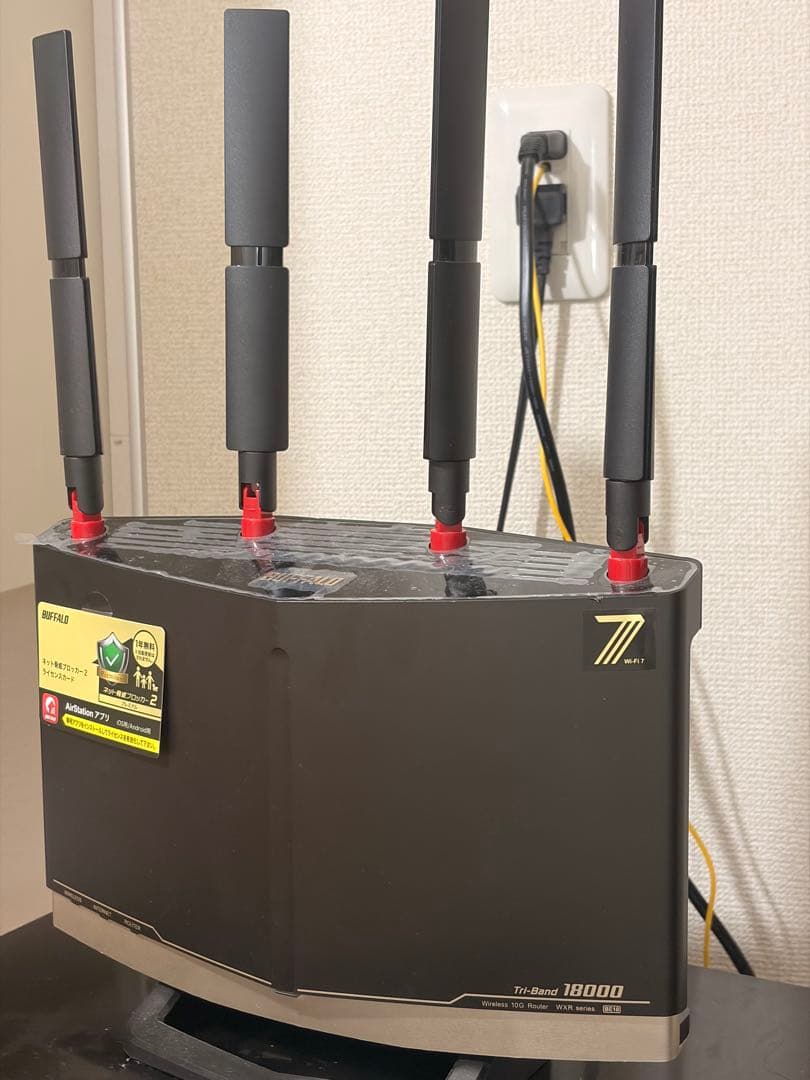 BUFFALO WXR18000BE10P Wifi7対応