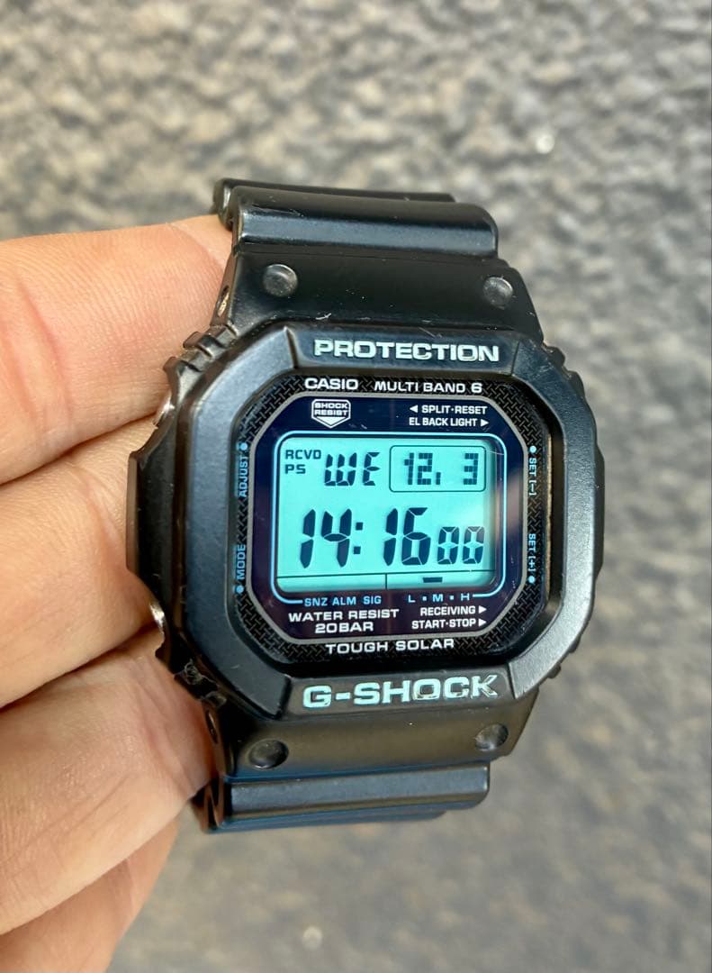 カシオ　CASIO　G-SHOCK　GW-M5610BA 電波ソーラー