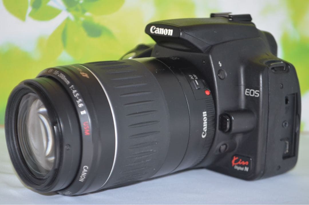 ❤初心者にオススメ❤Canon kiss N❤スマホに転送❤望遠レンズ❤