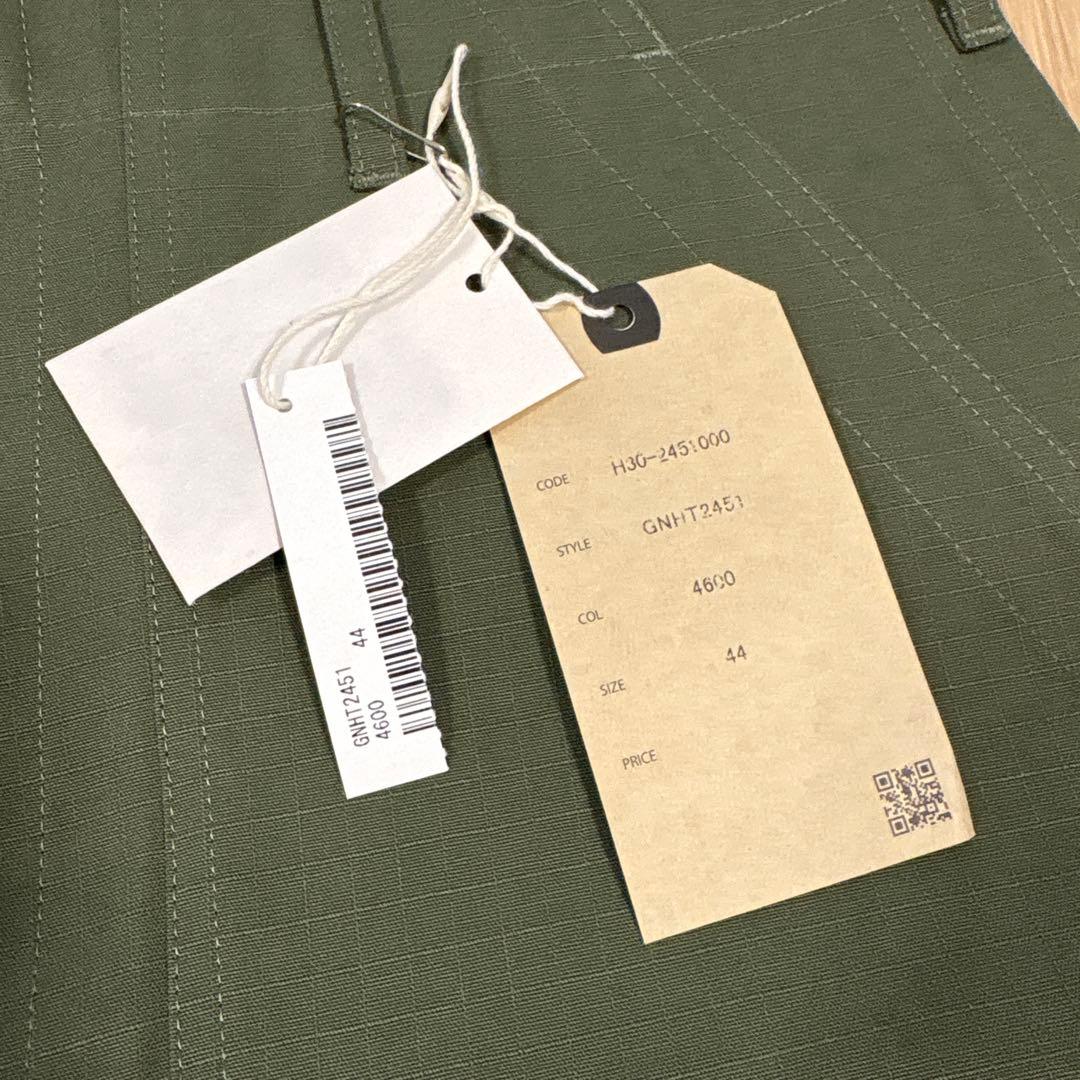 HTS リップストップ ベイカーパンツ オリーブ 44