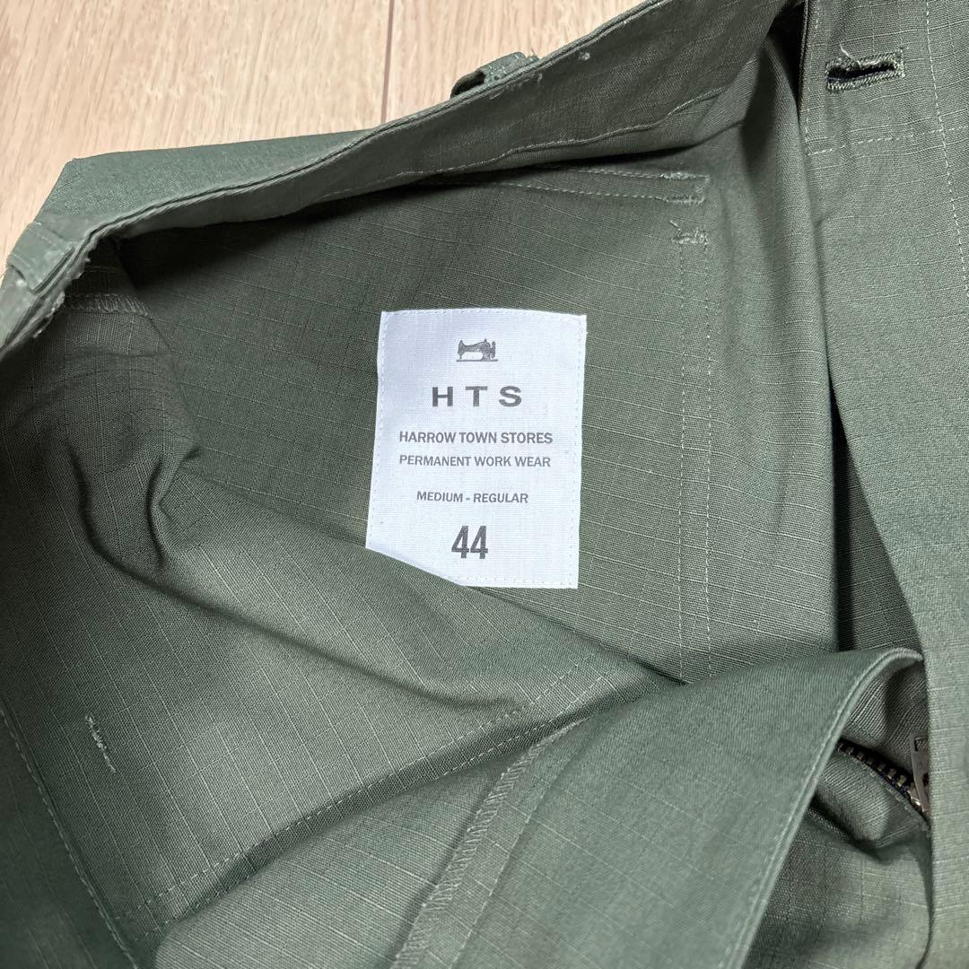 HTS リップストップ ベイカーパンツ オリーブ 44