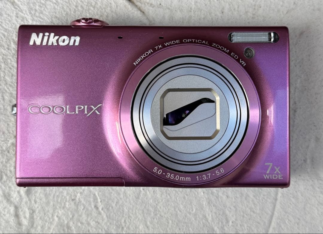 追加あり⭕️【動作確認済】Nikon COOLPIX S6100 ピンク