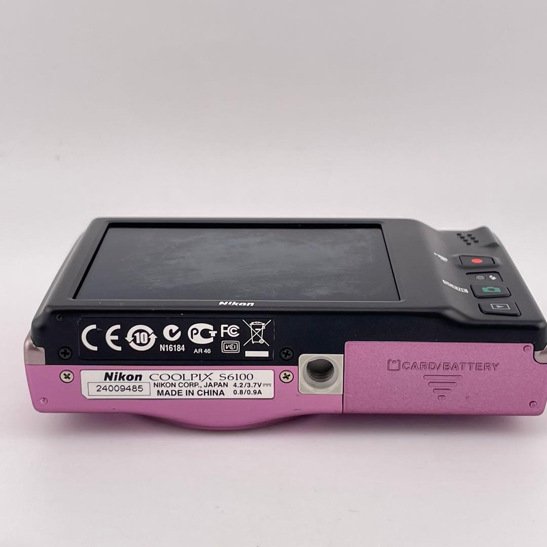 追加あり⭕️【動作確認済】Nikon COOLPIX S6100 ピンク