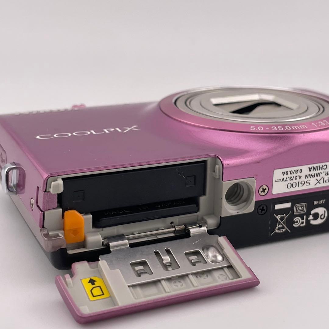 追加あり⭕️【動作確認済】Nikon COOLPIX S6100 ピンク