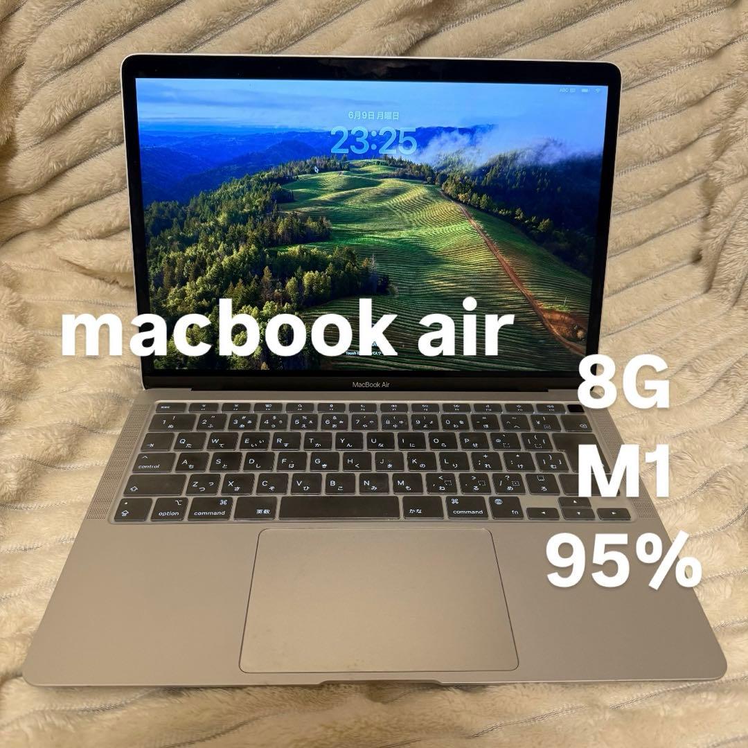 macbook air m1 8gb スペースグレー