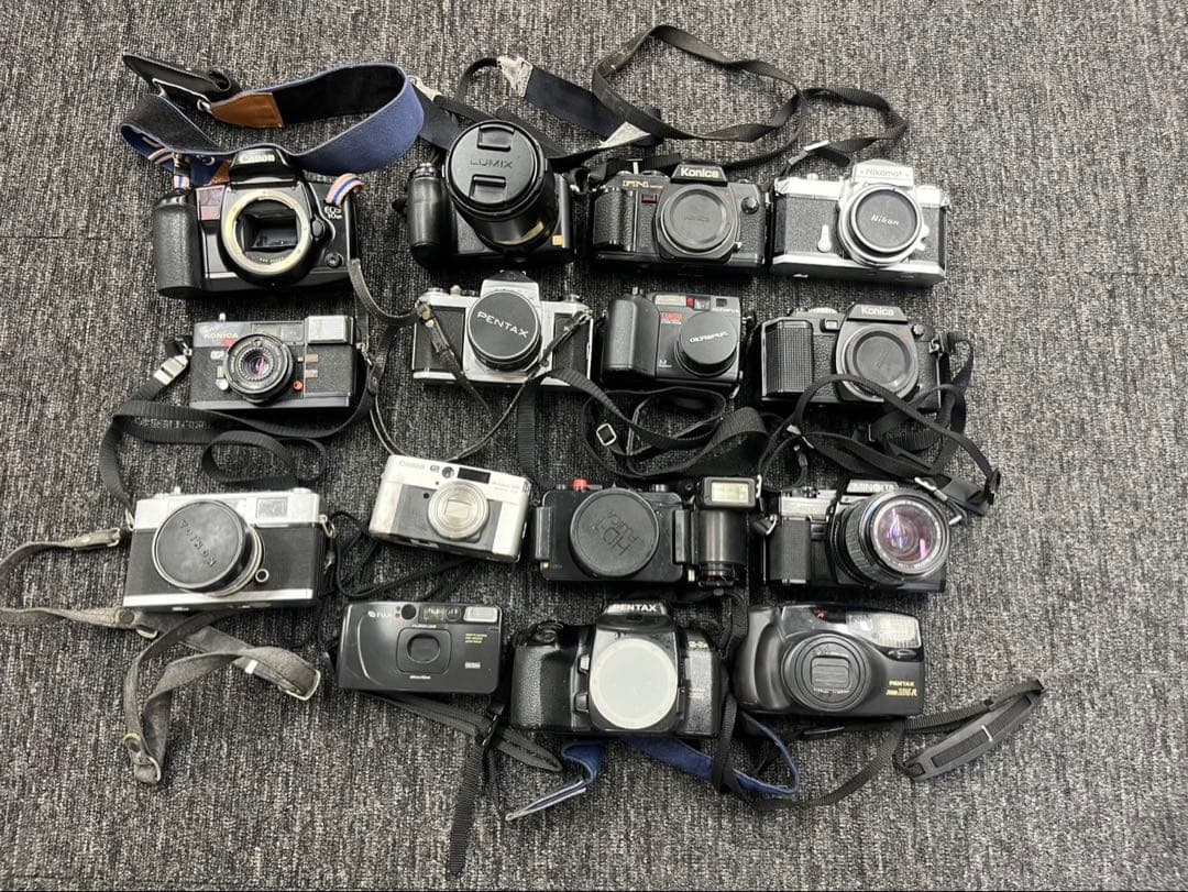カメラ　ジャンク　15台　フィルムカメラ　まとめ売り