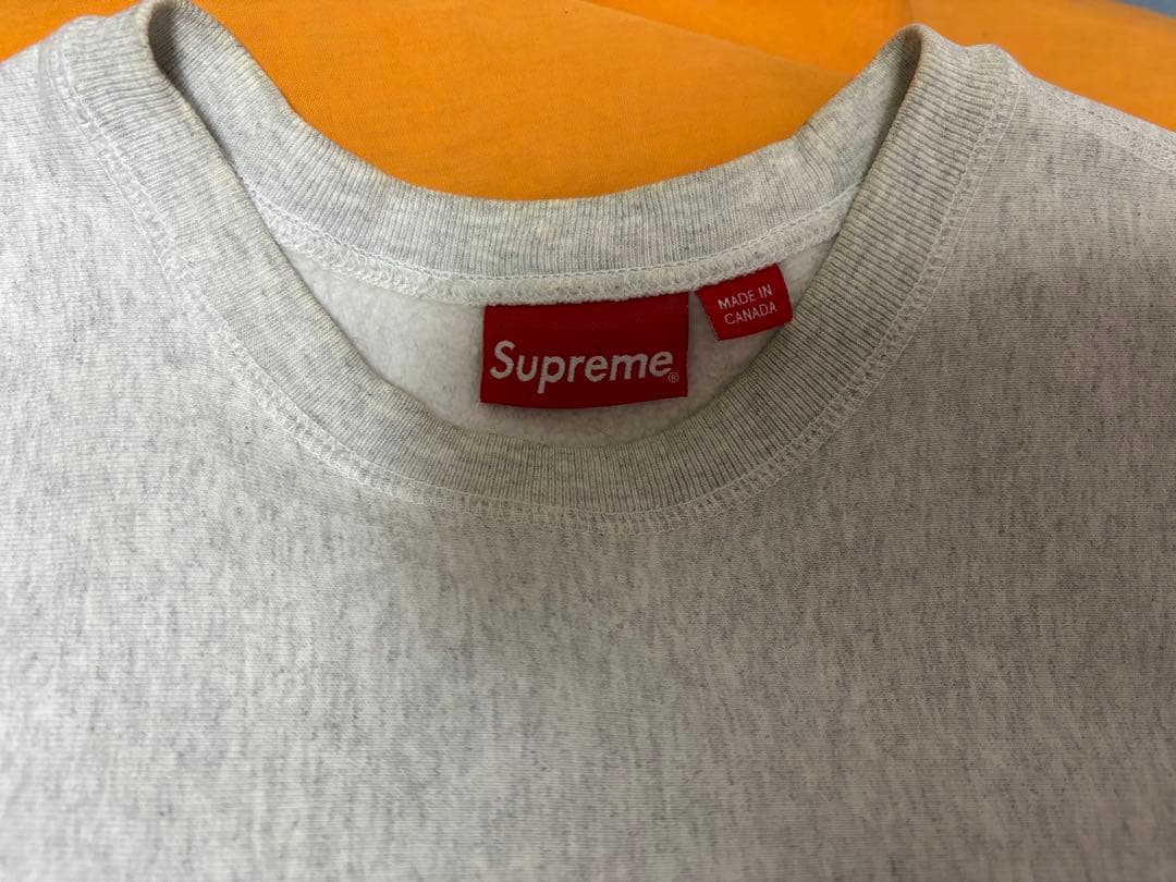 h*h様 Supreme box logo crewneck ash grey