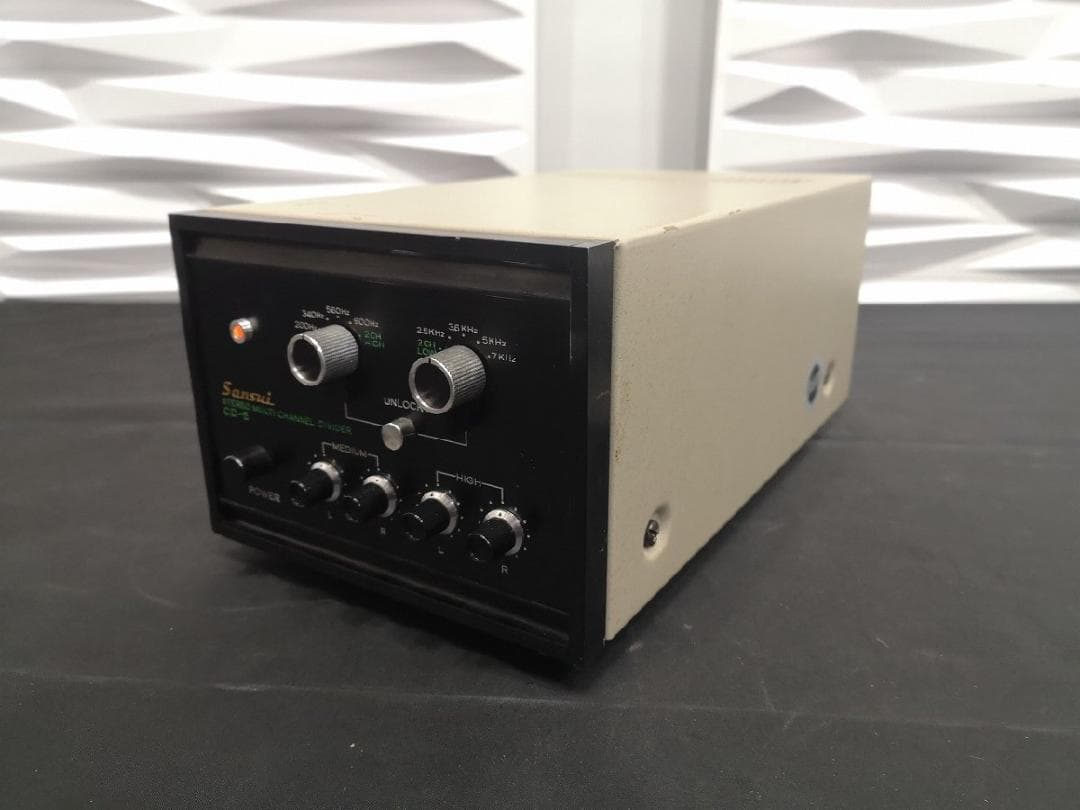◆大感謝祭!! SANSUI CD-5 チャンネルデバイダー m0o8697